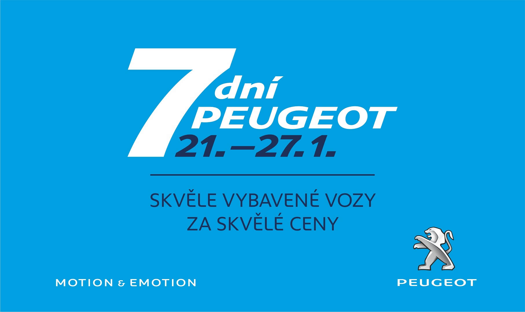 7 DNÍ PEUGEOT