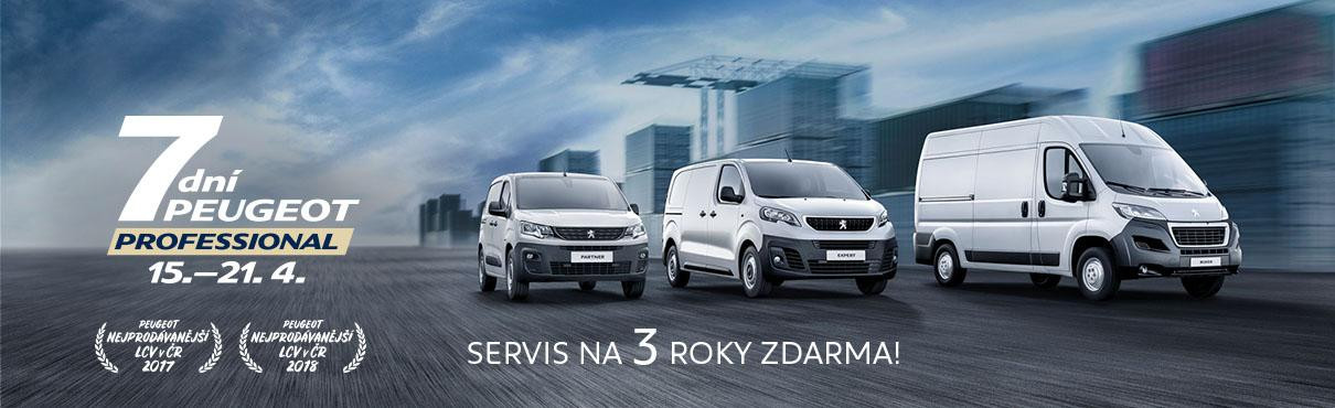 7 dní Peugeot pro profesionály