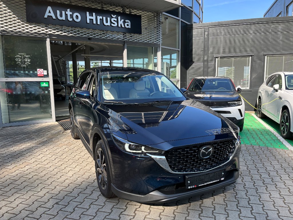 Mazda CX-5 Exclusive-line 2.5G 194k A/T AWD bílá kůže