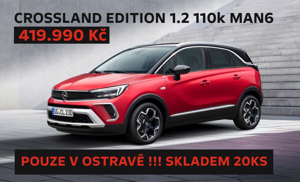 Crossland EDITION 1.2 PureTech 110k MAN6