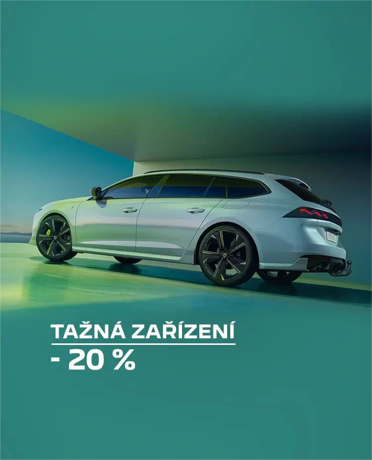 TAŽNÁ ZAŘÍZENÍ S 20% SLEVOU