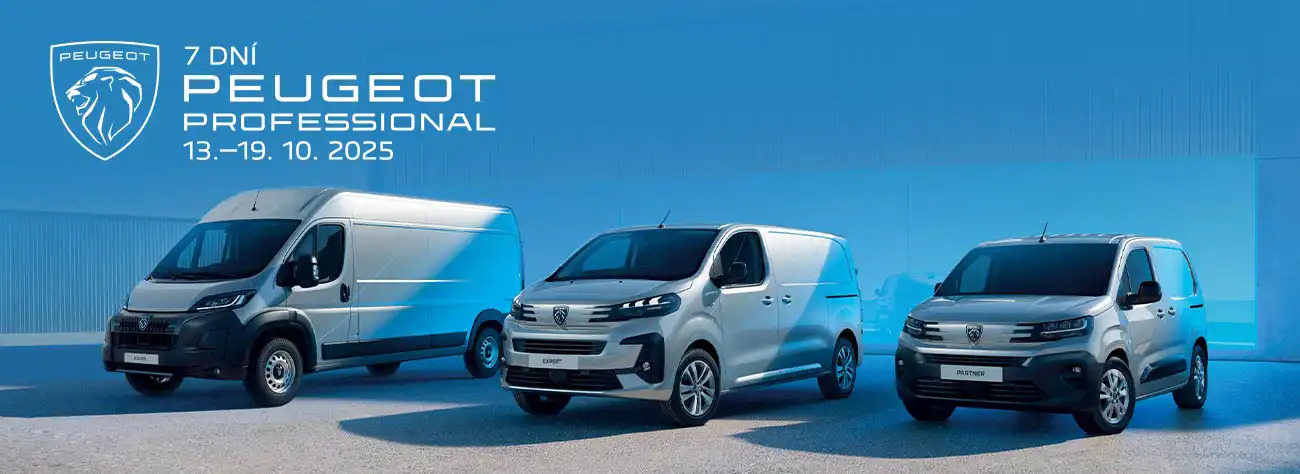 7 DNÍ PEUGEOT PROFESSIONAL