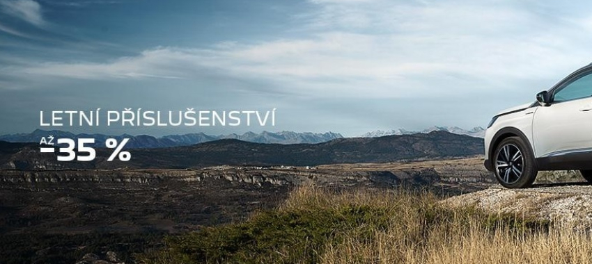 LETNÍ PŘÍSLUŠENSTVÍ SE SLEVOU AŽ -35 %