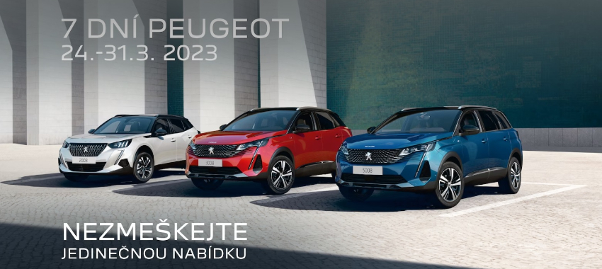 7 DNÍ PEUGEOT